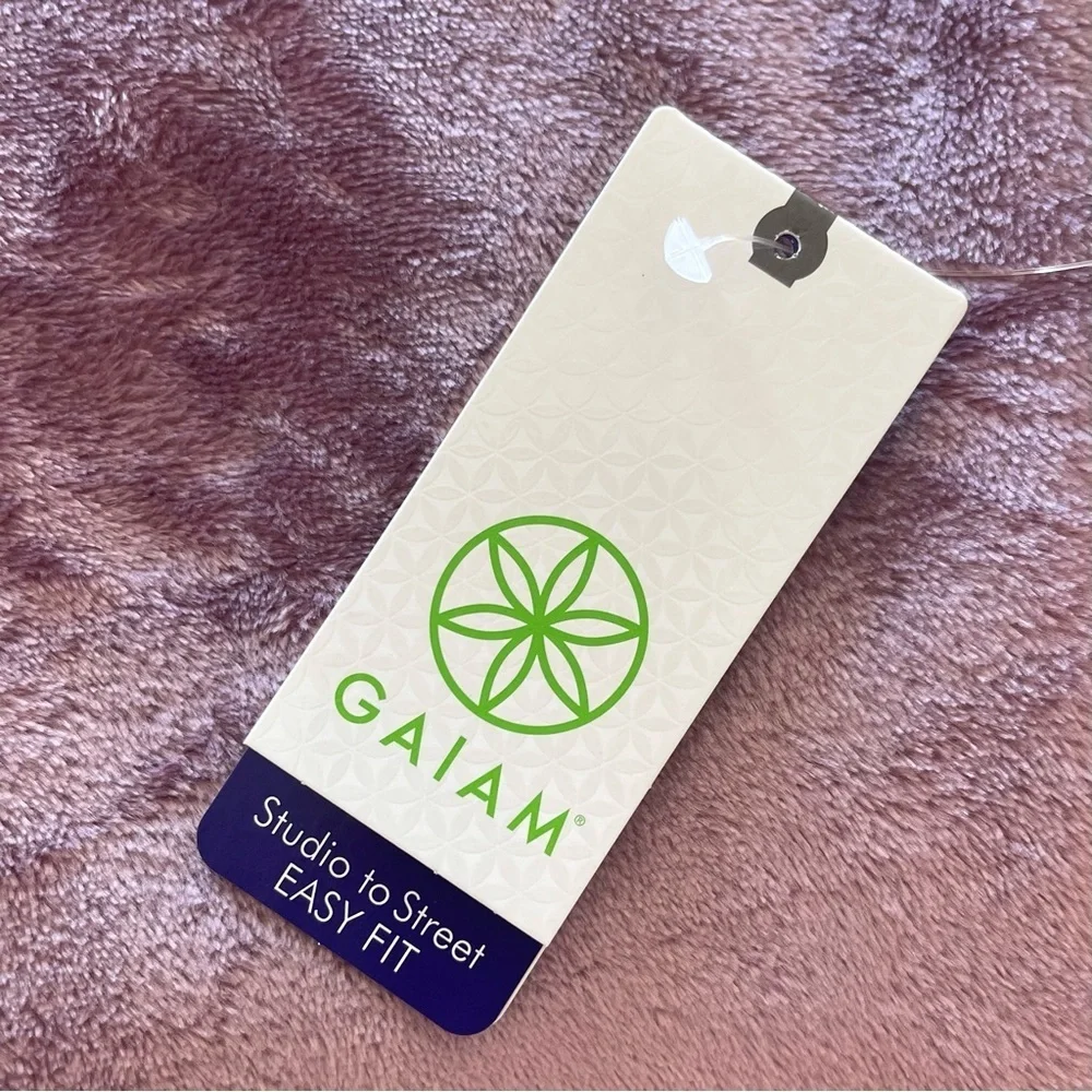GAIAM Yoga Soft Lavender Crew Neck Sweater